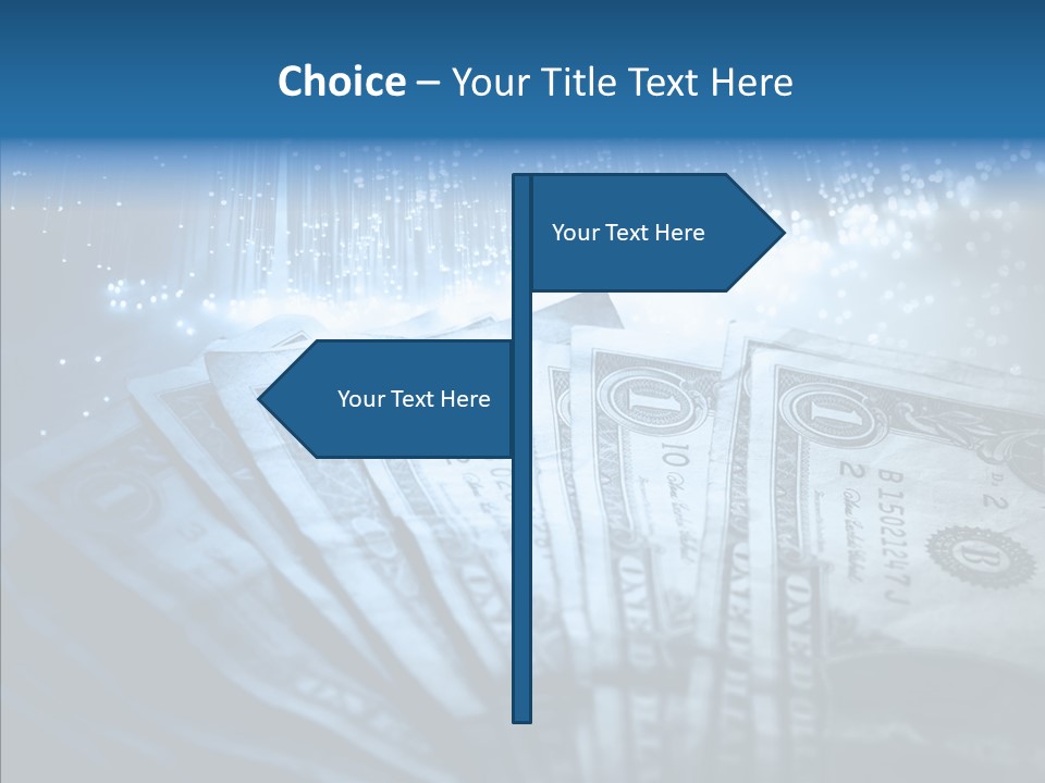 Wealth Cent Treasure PowerPoint Template