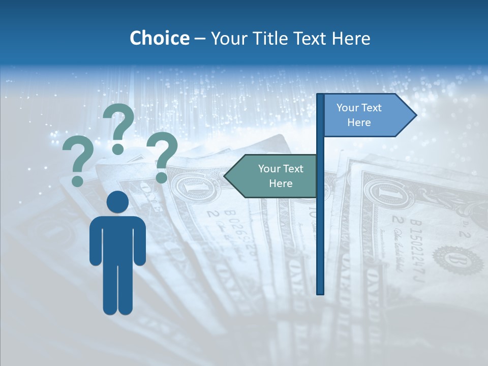 Wealth Cent Treasure PowerPoint Template