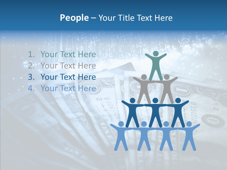 Wealth Cent Treasure PowerPoint Template