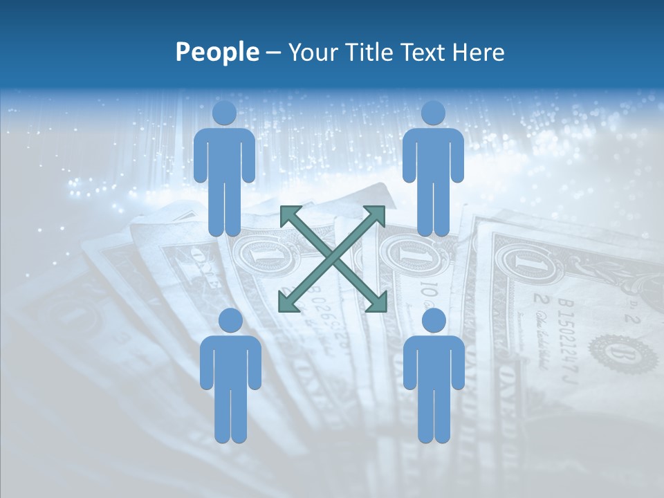 Wealth Cent Treasure PowerPoint Template