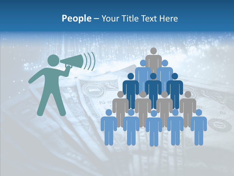 Wealth Cent Treasure PowerPoint Template