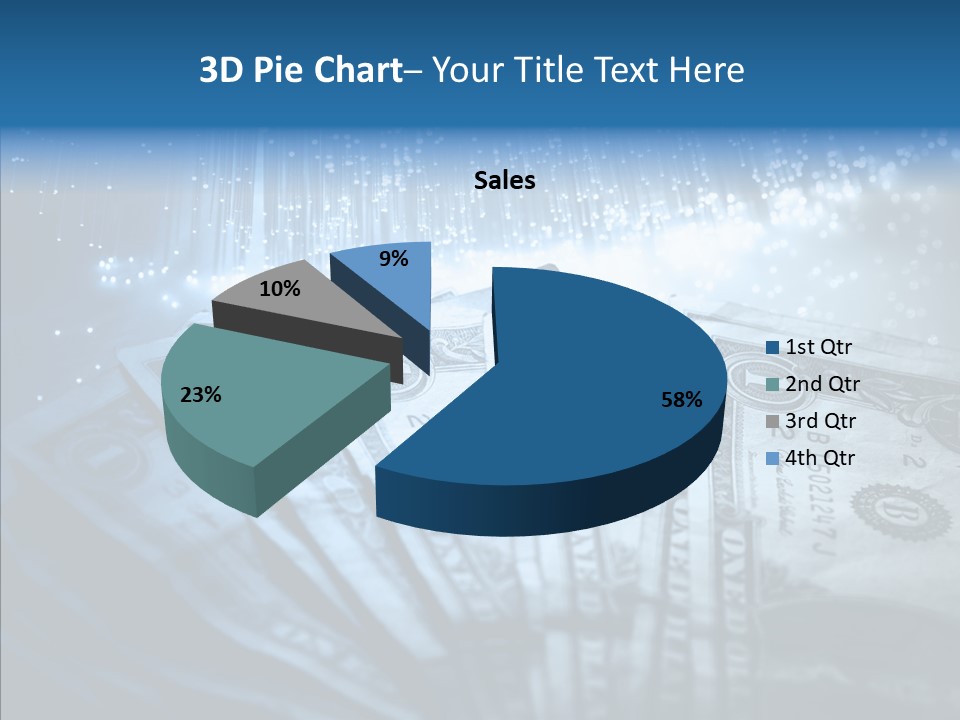 Wealth Cent Treasure PowerPoint Template