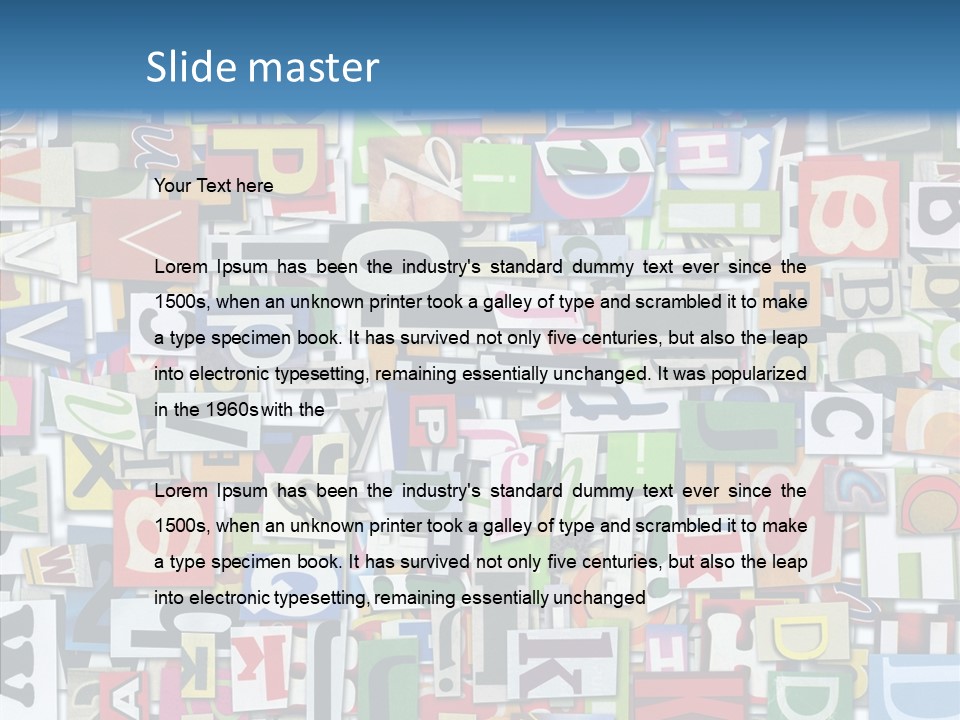 Digital Collage PowerPoint Template