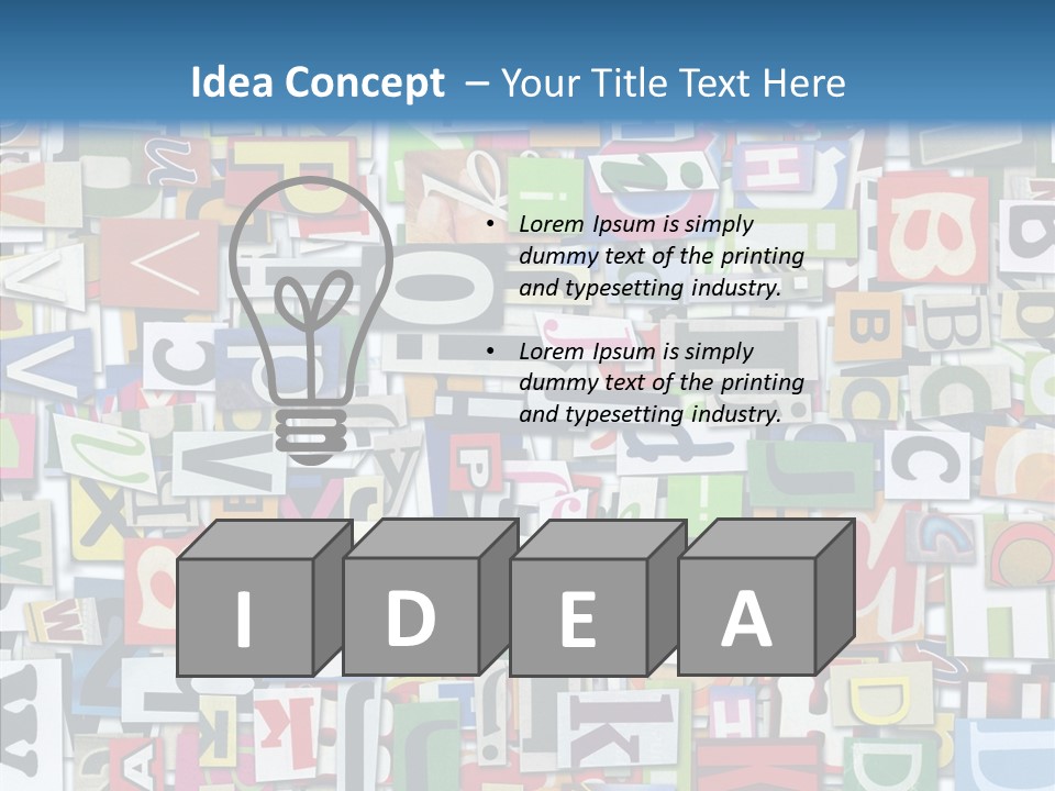 Digital Collage PowerPoint Template