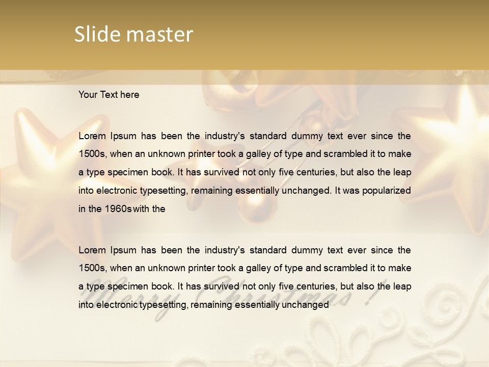 Cartao Natal PowerPoint Template