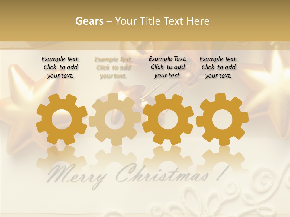 Cartao Natal PowerPoint Template