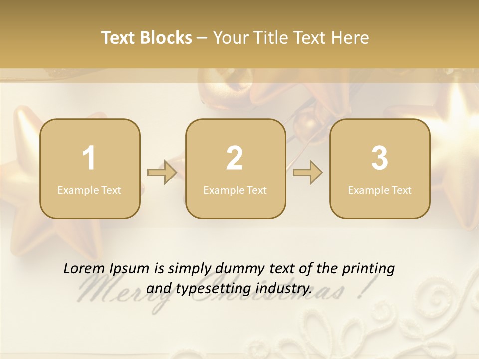 Cartao Natal PowerPoint Template