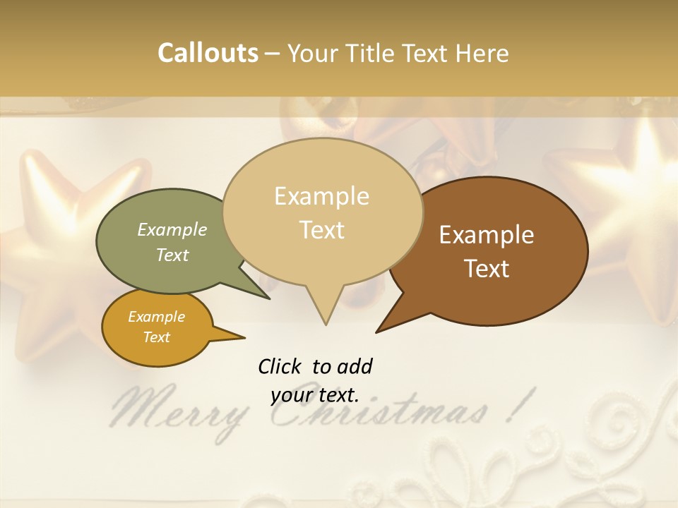 Cartao Natal PowerPoint Template