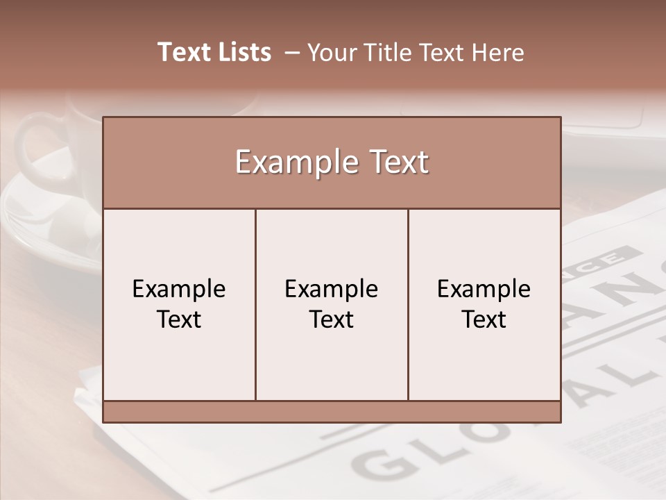 Zopo Zp908 PowerPoint Template