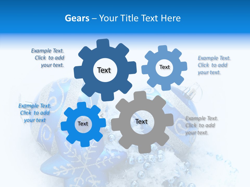 Season Holiday Greeting PowerPoint Template