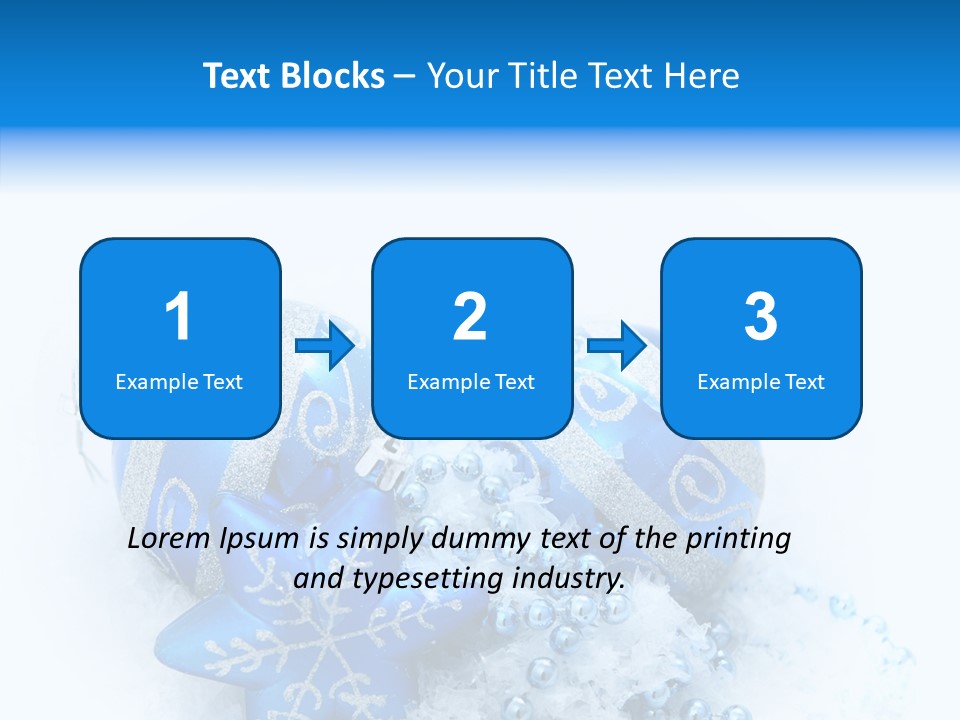 Season Holiday Greeting PowerPoint Template
