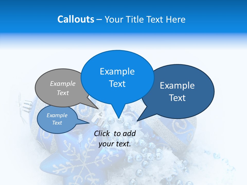 Season Holiday Greeting PowerPoint Template