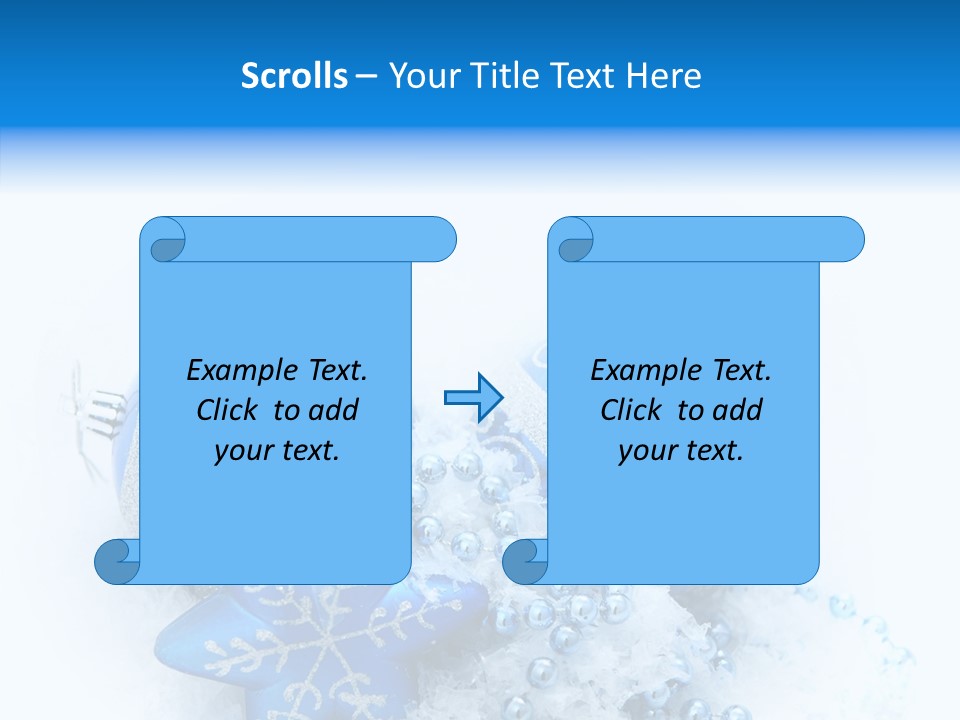 Season Holiday Greeting PowerPoint Template