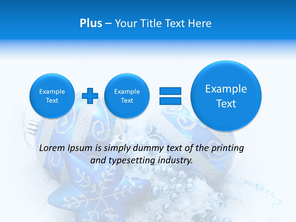 Season Holiday Greeting PowerPoint Template