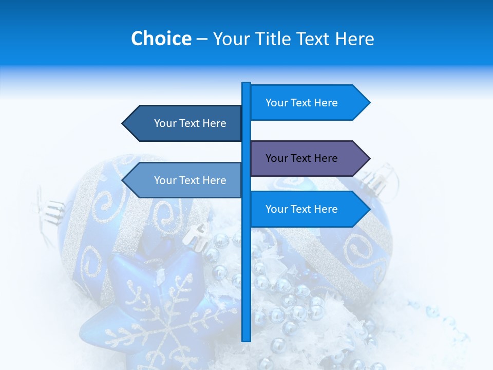 Season Holiday Greeting PowerPoint Template