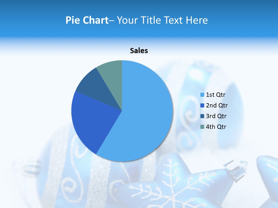 Ornate Christmas Snow PowerPoint Template