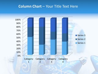 Ornate Christmas Snow PowerPoint Template