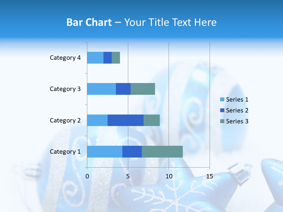 Ornate Christmas Snow PowerPoint Template