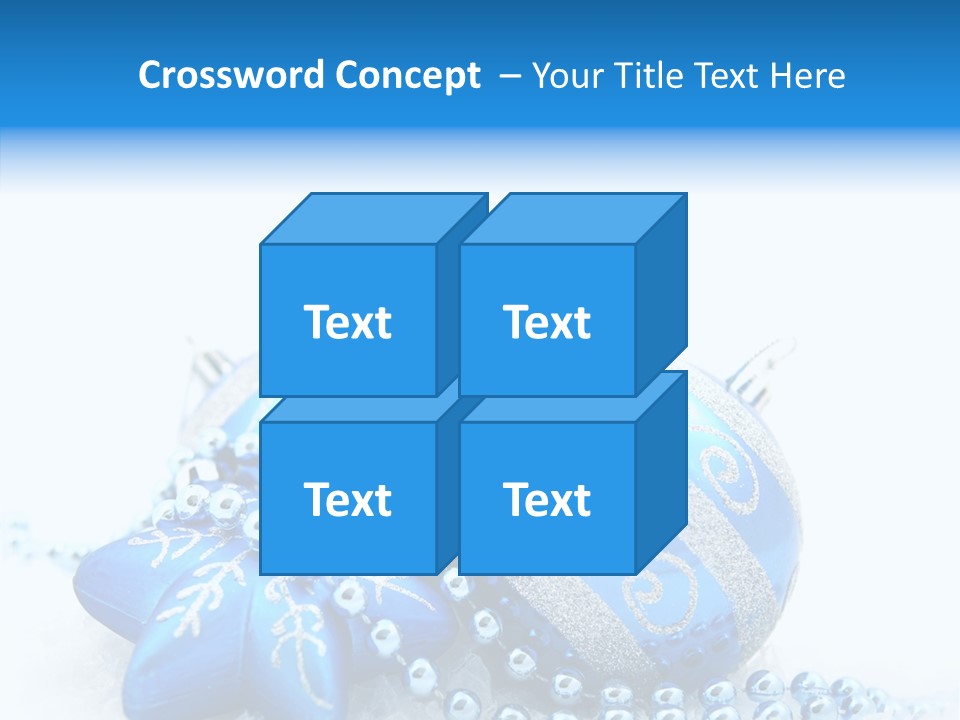 Bright Text Background PowerPoint Template