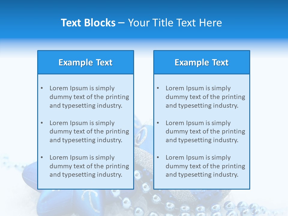 Bright Text Background PowerPoint Template