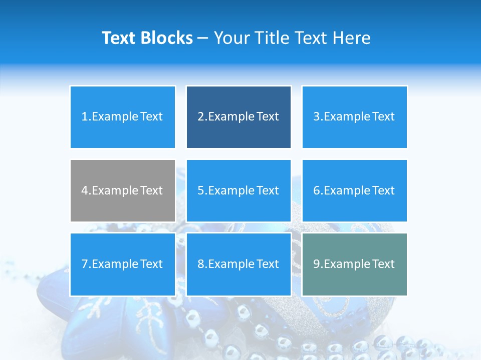 Bright Text Background PowerPoint Template