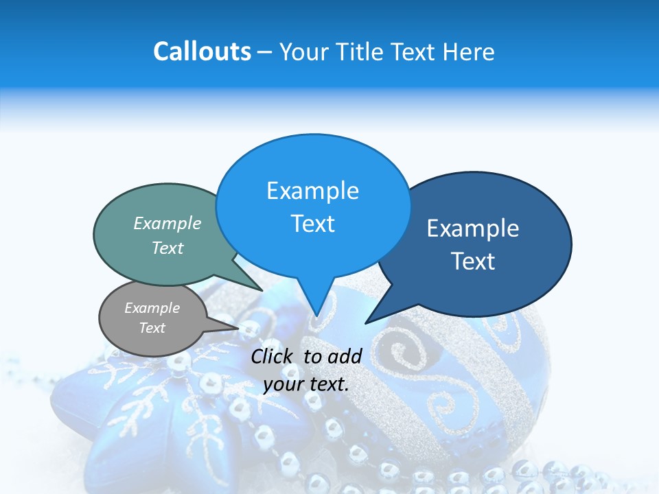 Bright Text Background PowerPoint Template