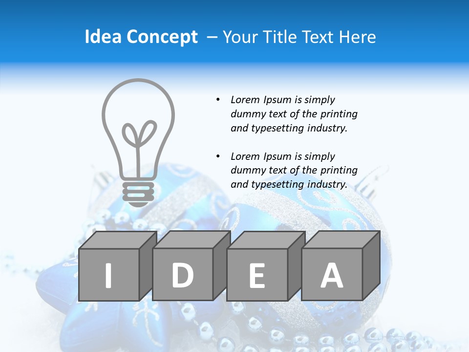 Bright Text Background PowerPoint Template