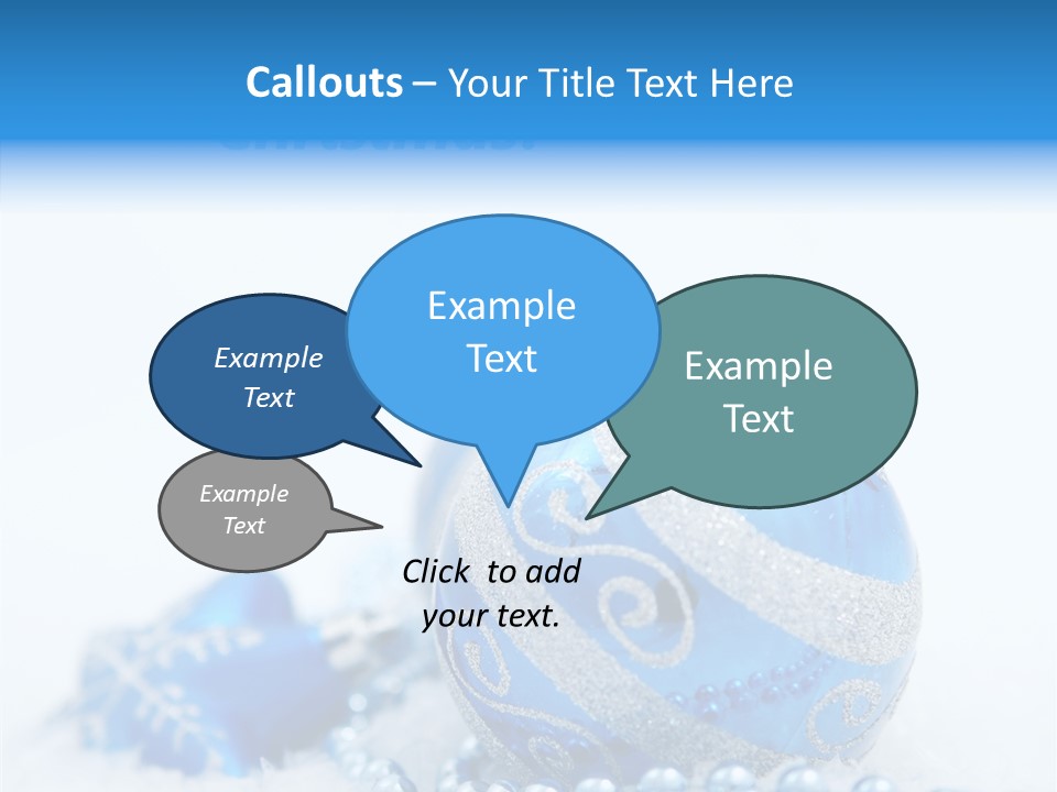 Fun Copy Space Ball PowerPoint Template