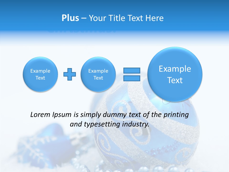 Fun Copy Space Ball PowerPoint Template