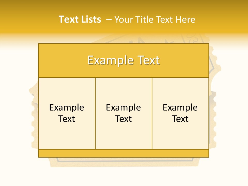Cinema Ticket PowerPoint Template