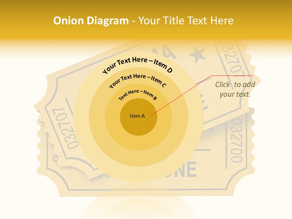 Cinema Ticket PowerPoint Template