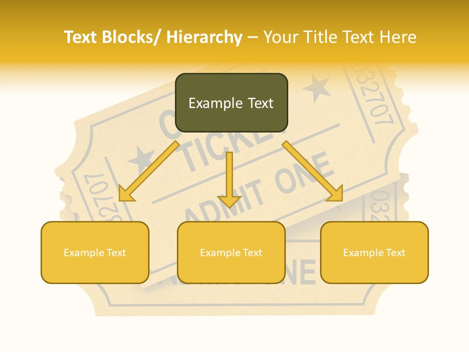 Cinema Ticket PowerPoint Template