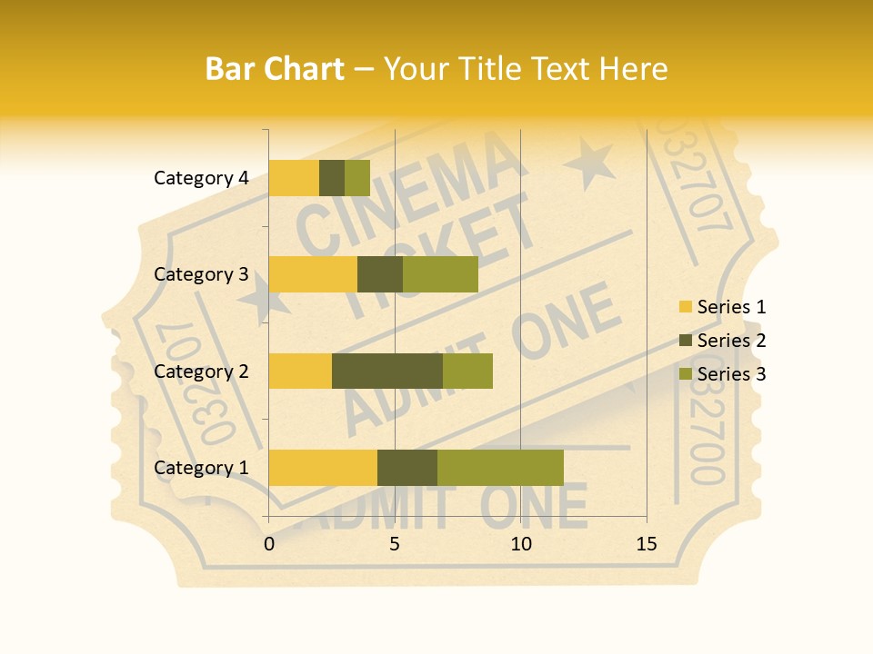 Cinema Ticket PowerPoint Template