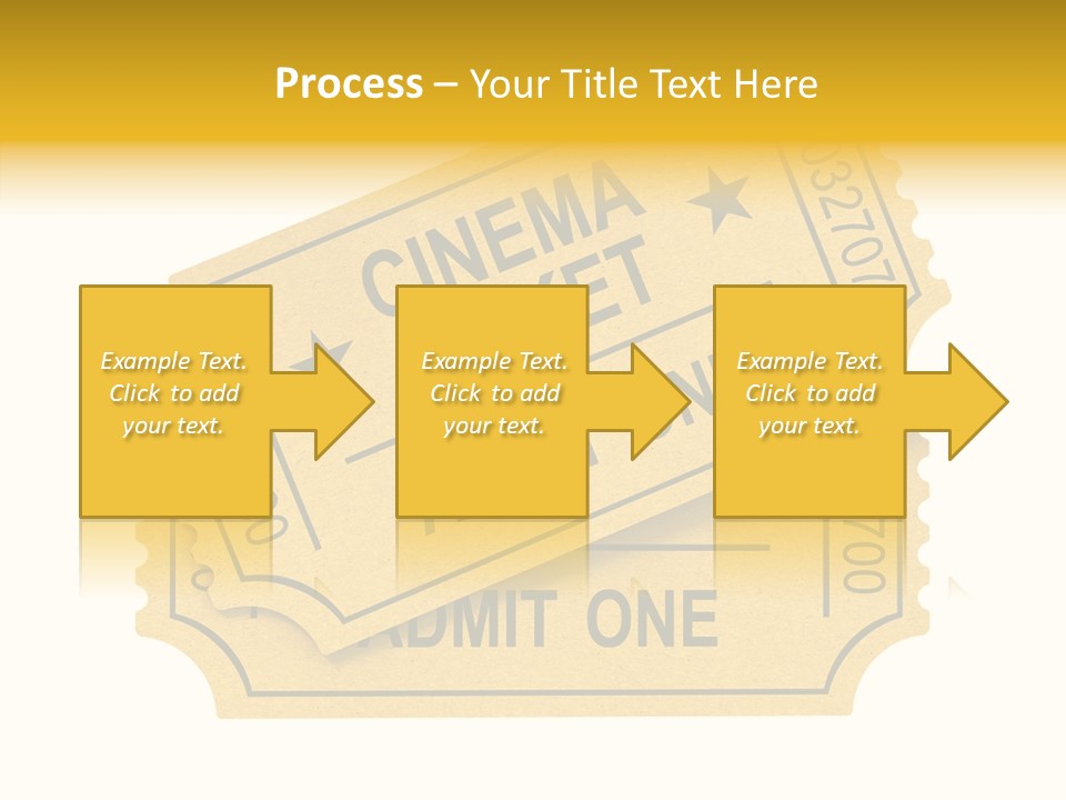 Cinema Ticket PowerPoint Template