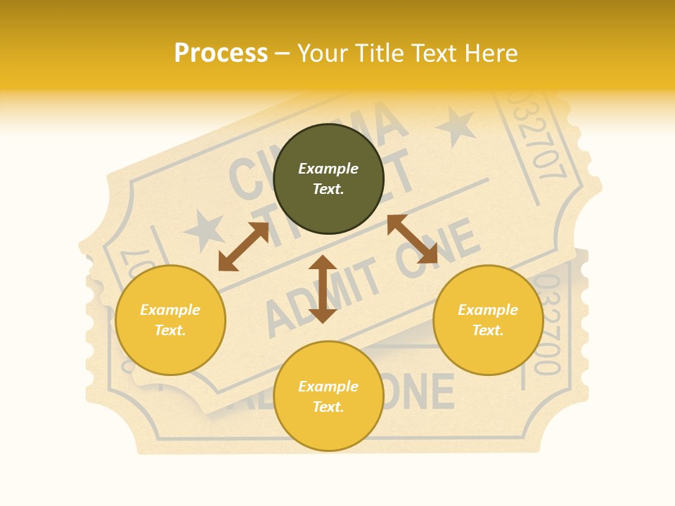 Cinema Ticket PowerPoint Template