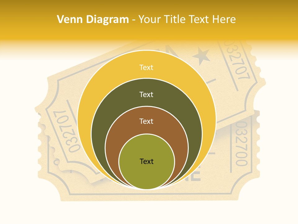 Cinema Ticket PowerPoint Template