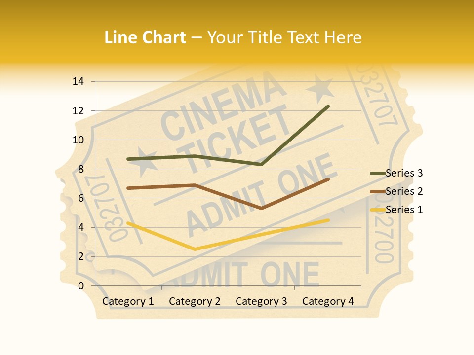 Cinema Ticket PowerPoint Template