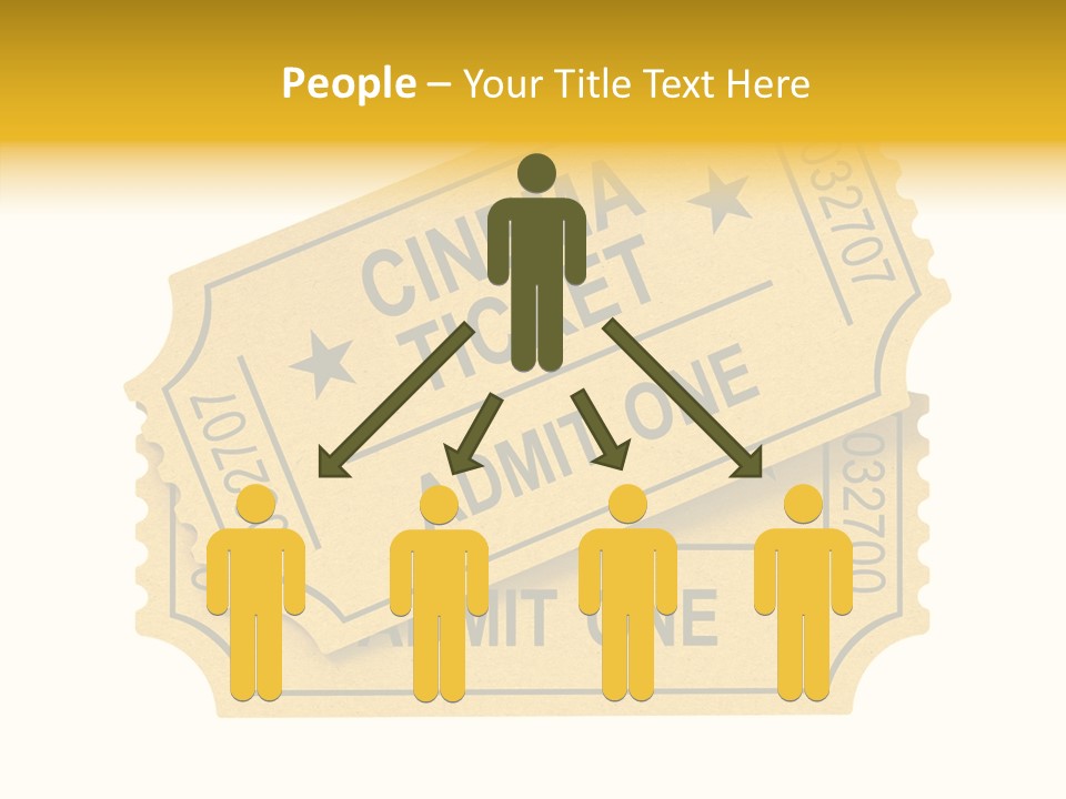 Cinema Ticket PowerPoint Template
