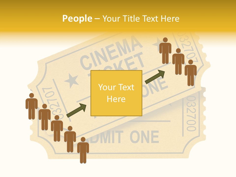 Cinema Ticket PowerPoint Template