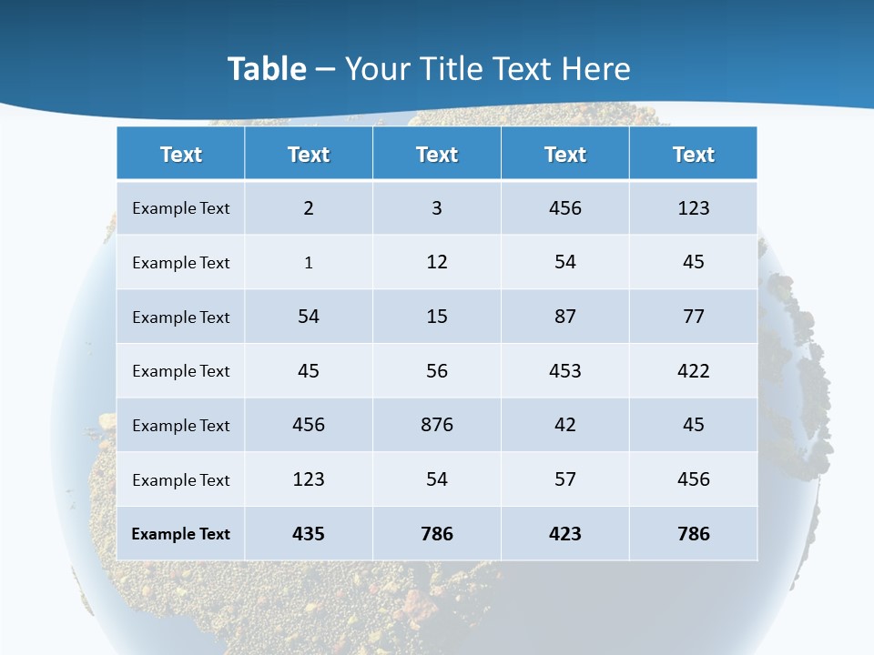 Shape Of The Earth PowerPoint Template