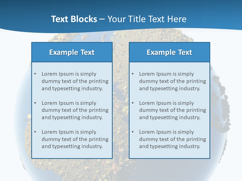 Shape Of The Earth PowerPoint Template