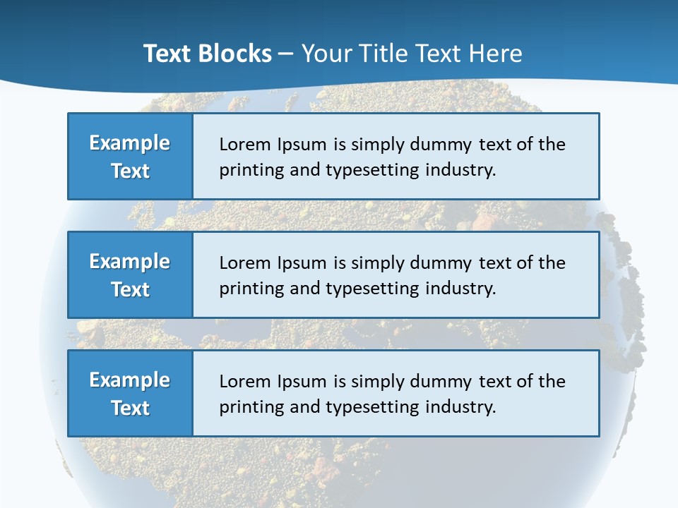 Shape Of The Earth PowerPoint Template