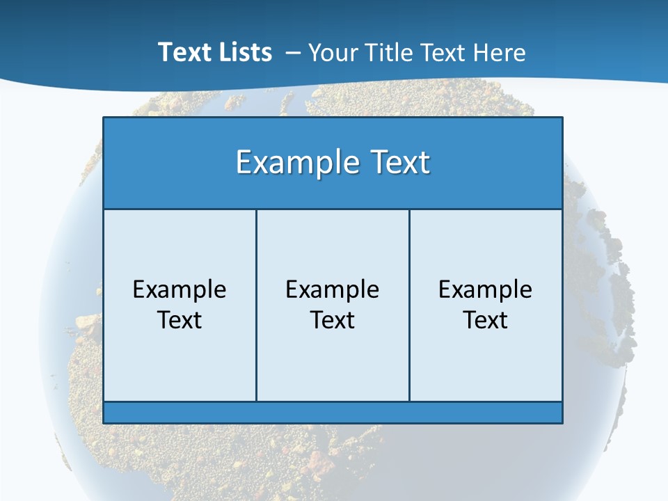 Shape Of The Earth PowerPoint Template