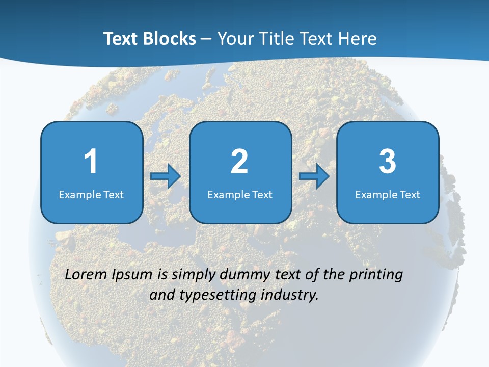 Shape Of The Earth PowerPoint Template