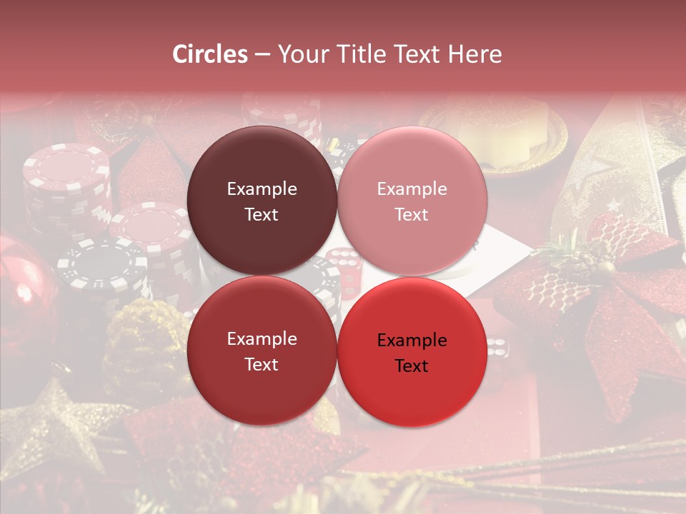 Christmas Casino PowerPoint Template