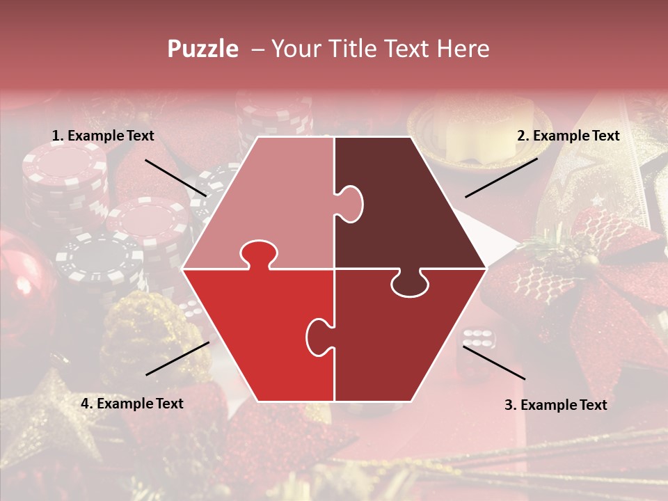 Christmas Casino PowerPoint Template