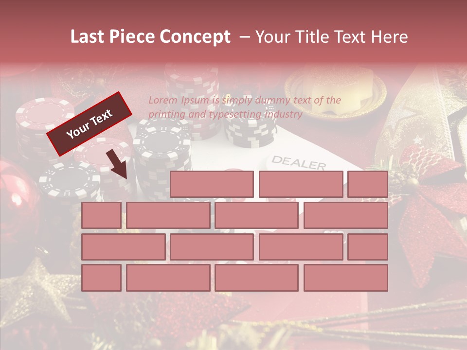 Christmas Casino PowerPoint Template