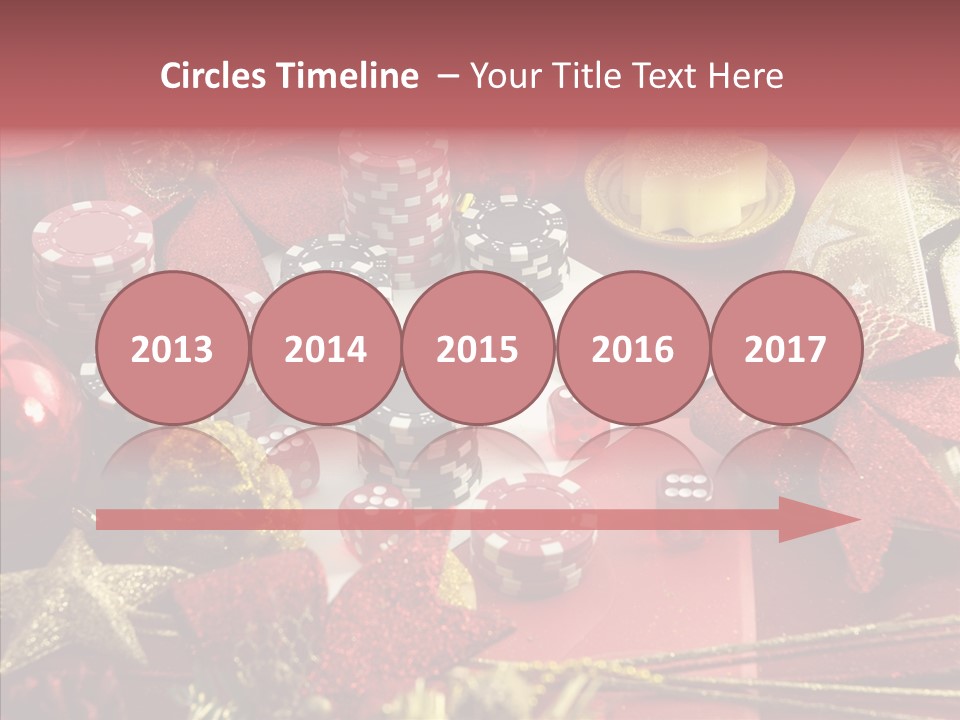 Christmas Casino PowerPoint Template