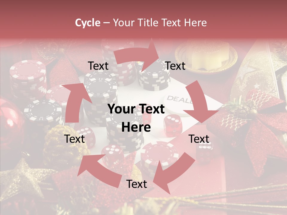 Christmas Casino PowerPoint Template