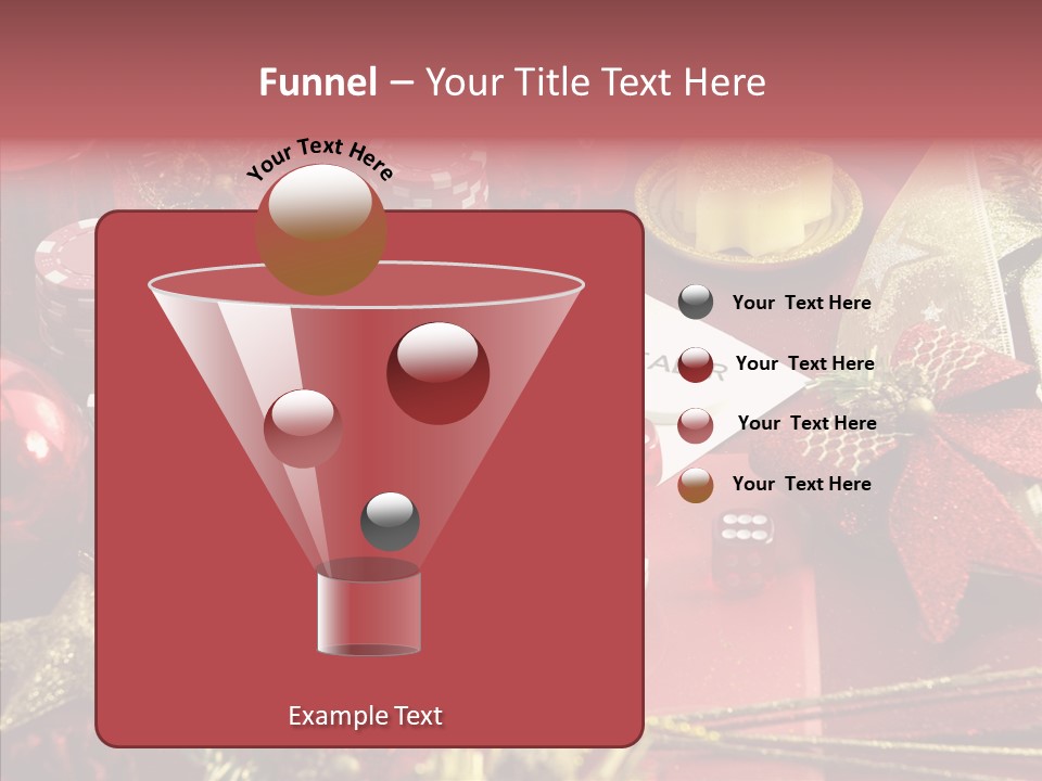 Christmas Casino PowerPoint Template